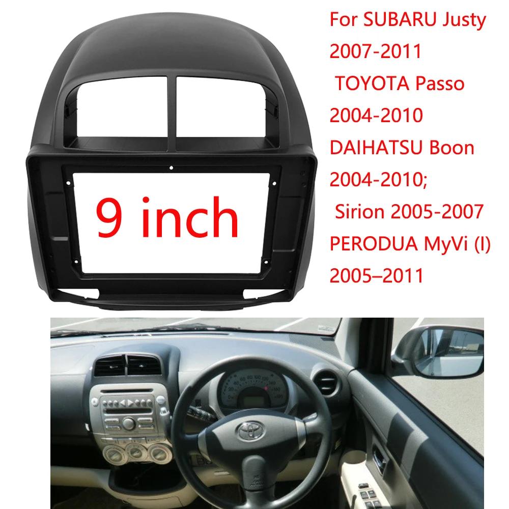 ڵ DVD      Ʈ ŰƮ, ̽þ г, PERODUA MyVi (I) 2005-2011 Ʈ Ʈ  Ŀ, 1-2Din, 10.1 ġ